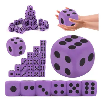 

6pcs Specialty Giant EVA Foam Dice Kid Educational Toys Children Party Game Dice