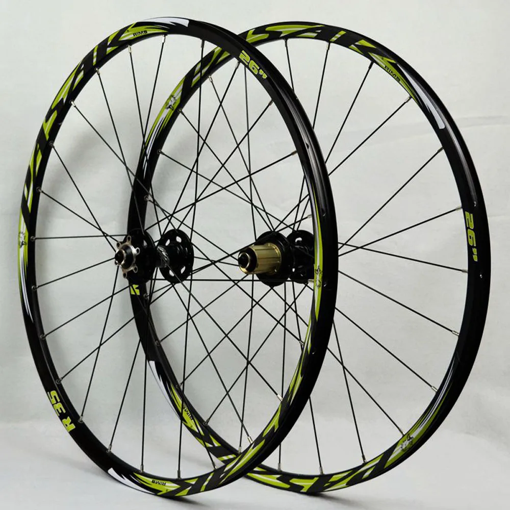 Pasak Mtb колеса 27,5 26 er дисковый тормоз 24 Отверстия герметичный подшипник QR 9*100 мм 9*135 мм колеса для горного велосипеда