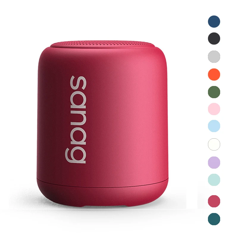 

Wireless Bluetooth Speaker Portable Column Audios Subwoofer Outdoor Waterproof Mini Soundbar Handsfree Speaker With Mic FM Radio