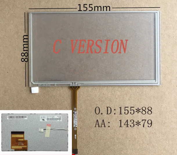 Free Shipping 6.2-Inch LCD Touch Screen Replacement Display