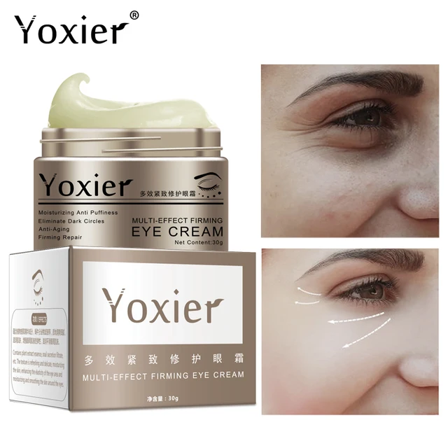 15745-621910.jpg Yoxier – crème pour le visage à base de collagène et d'escargot, sérum Anti-âge, élimine les poches sous les yeux, Lifting, raffermit les ridules, ensemble de soins pour la peau