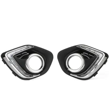 

1 Set For Mitsubishi RVR ASX Outlander Sport 2013 2015 LED DRL Daytime Running Lights Daylight Waterproof Fog Head Lamp white