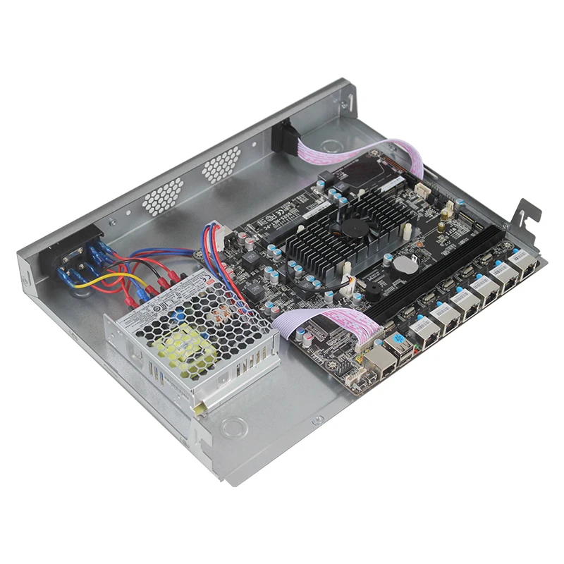 1U Pfsense Soft Routing Mini PC with 6 LAN, Fanless 3855U CPU, 13 Inches Internal Battery – Powerful Processor for VPN, Firewall, and Industrial Router. Description Image.This Product Can Be Found With The Tag Names Barebone Mini PC, Computer Office, Cpu