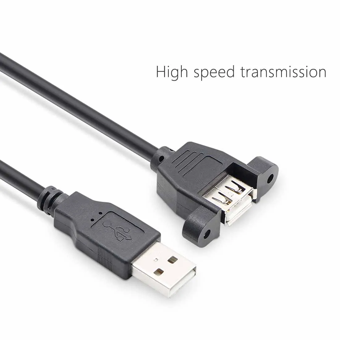 Новинка панели USB 2 0 штырь-гнездо штырь гнездо 30 см USB2.0 A литой Удлинительный