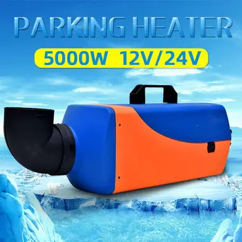 

Car heater parking heater 5KW 12 / 24V air diesel heater with LCD display and remote control