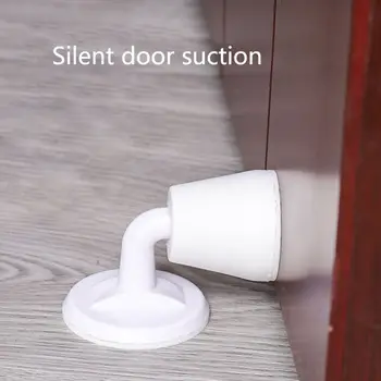 

Door suction device Suction Door Stops Invisible Anti-collision Punch Silicone Anti-collision Door Stop DFG