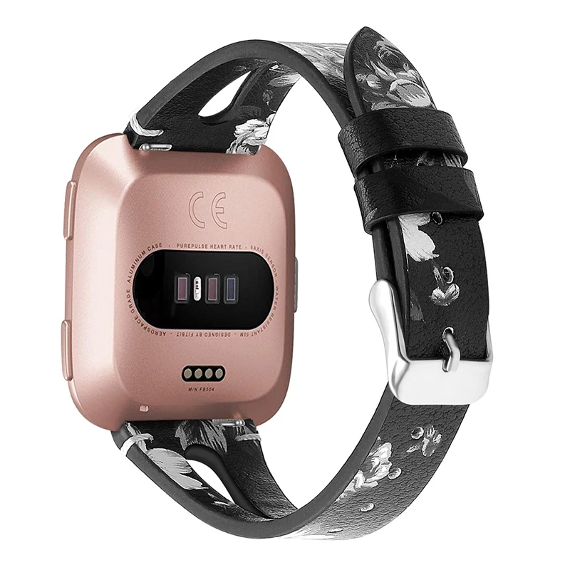 Ремешок-браслет из искусственной кожи для Fitbit Versa Роскошные ремешки Сменные аксессуары Смарт-часы ремешок для Fitbit Versa ремешки для часов - Цвет: Color 4
