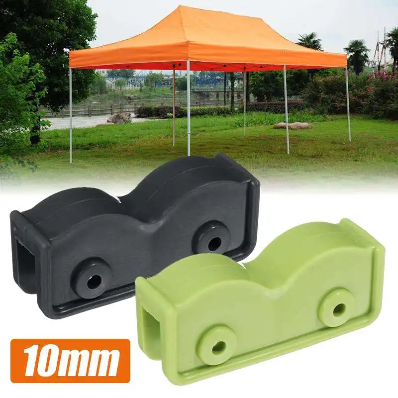 

Replacement Tent Spare Parts Oblong Rectangular Bracket Connector Durable And Practical Tent Bracket Black Green