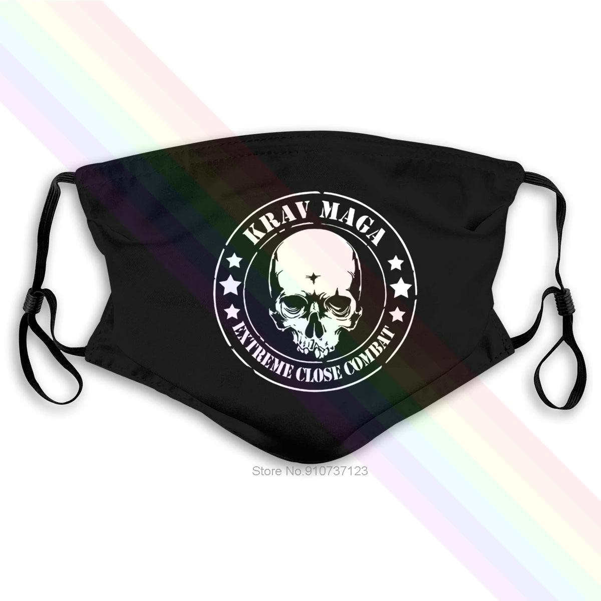 2020 модная моющаяся многоразовая маска Zoey De Krav Maga Art Of Battle с 2 фильтрами PM2.5 5 слоев |