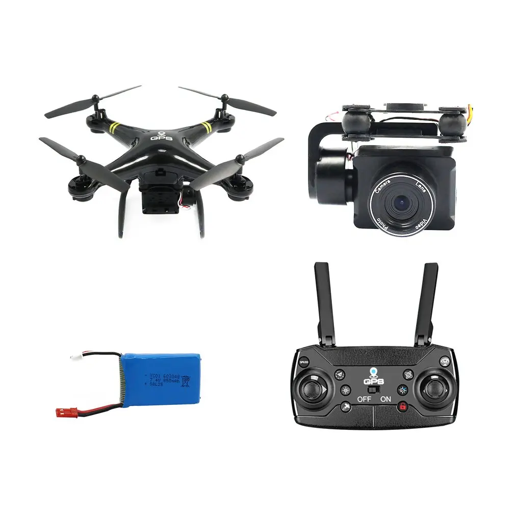 GW168 RC Дрон GPS Дроны с 1080P широкоугольный Вертолет камеры WiFi FPV высота удерживает долгое время Летающий беспилотник самолет