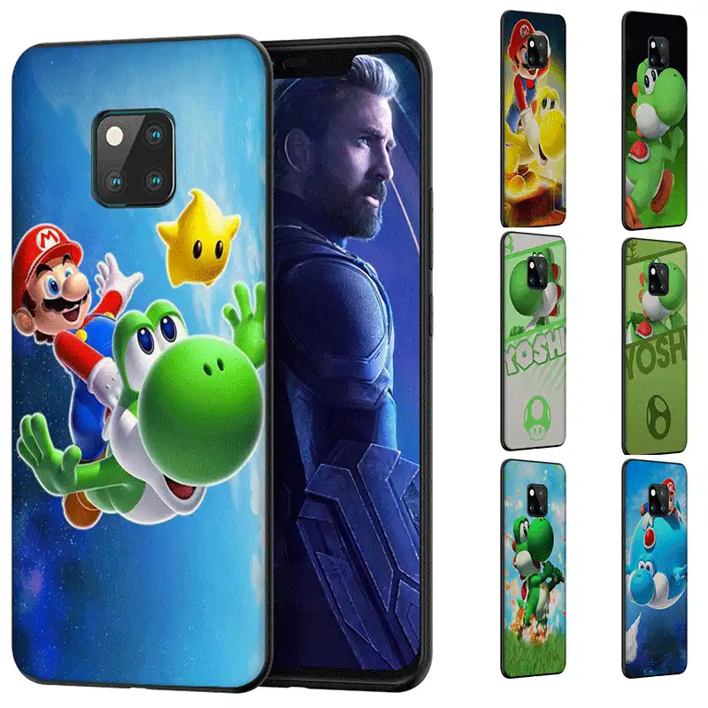 2020 New Case Luxury Silicone Phone Case For Huawei P8 P9 P10 P20 P30 Lite Pro Mini Cover Cartoon Yoshi Super Mario Dinosaur Phone Case Covers Aliexpress - cute silicone phone case games roblox logo poster for huawei p8 p9 p10 p20 p30 p smart 2019 honor mate 9 10 20 8x 7a 7c pro lite aliexpress