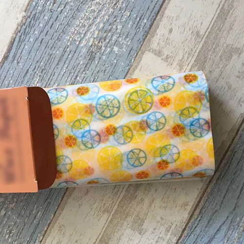Cute lemon 50 шт./партия пищевая Вощеная Бумага класс Промасленная бумага пищевая пленка оберточная бумага для хлебный сэндвич бургер фри масло бумага инструменты для выпечки - Цвет: Cute lemon