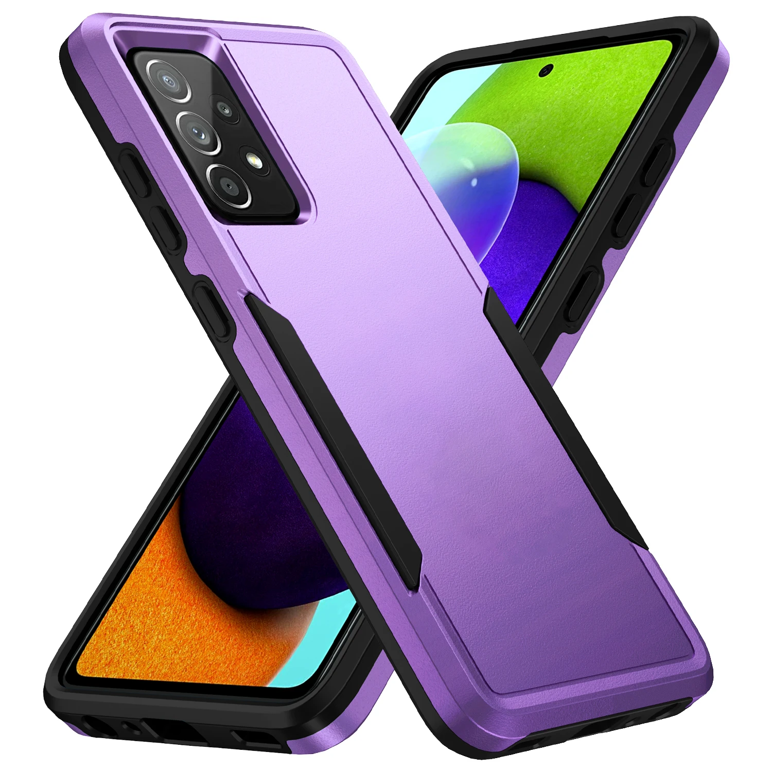 Shockproof Precise Cutout Case for Samsung Galaxy A52S 5G A 52S 52 A52 4G A72 A33 A53 A73 A12 A13 A32 S22 Ultra S21 FE S20 Plus samsung galaxy s21 fe 5g case