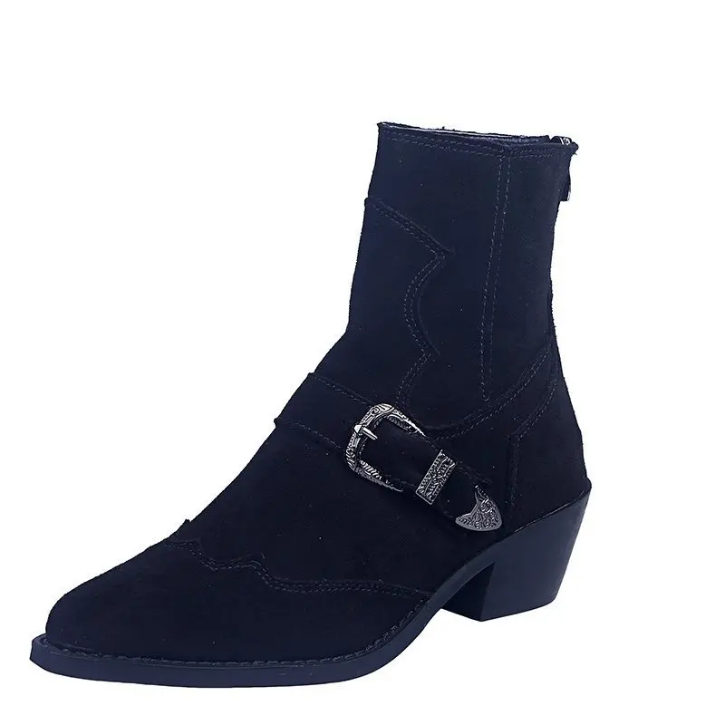 Shoes For Women Non-Slip Casual Winter Boots For Retro Furry Women's Ankle Boots Fashion Style Boots Female Botas Mujer