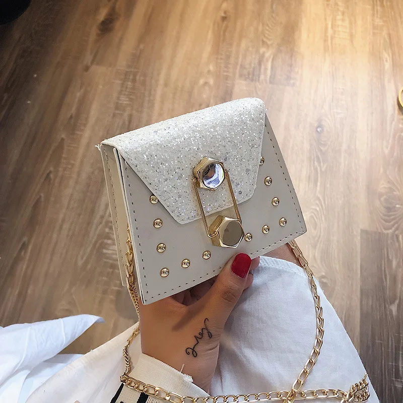 

France Small Numerous Net Red Mini Small Bag Women's 2020 Summer New Style Western Style Shoulder Bag Textured Versatile Bag wit