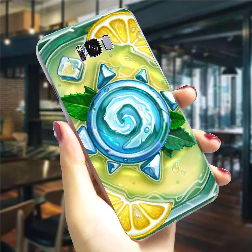 Чехол для телефона Samsung S9 Hearth Stone Game Cover Note 8 9 M10/M20/M30 Galaxy S6/S7 Edge S8/S9/S10 Plus S10e | Мобильные