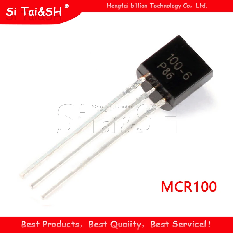 Электронные компоненты 100PCS MCR100 6 SCR TO 92| |