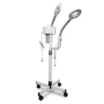 

Salon Facial Steamer with Ozone and Aromatherapy & 5 Diopter Magnifying Lamp