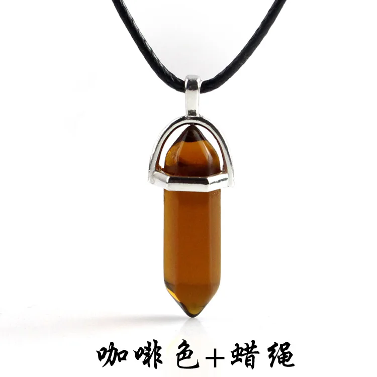 咖啡色+蜡绳