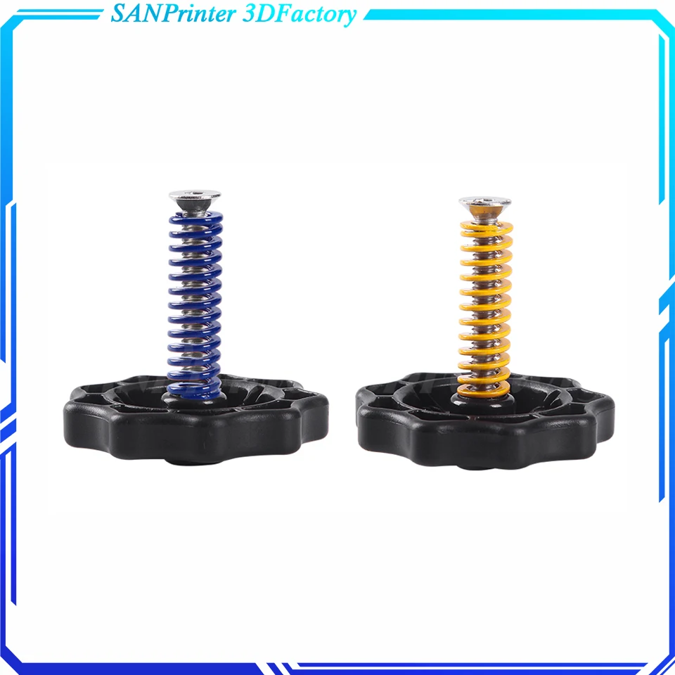3D Printer Parts Heated Bed Spring Leveling Kit Adjustment Nut+Springs+ Screw Heatbed For CR-10 Ender | Компьютеры и офис