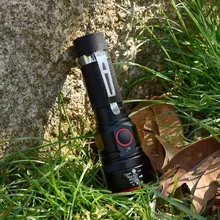 Супер яркий светодиодный светильник с зарядкой от Usb T6, 3 режима, фонарь с кабелем, велосипедный светильник для безопасности кемпинга, светильник-вспышка для улицы