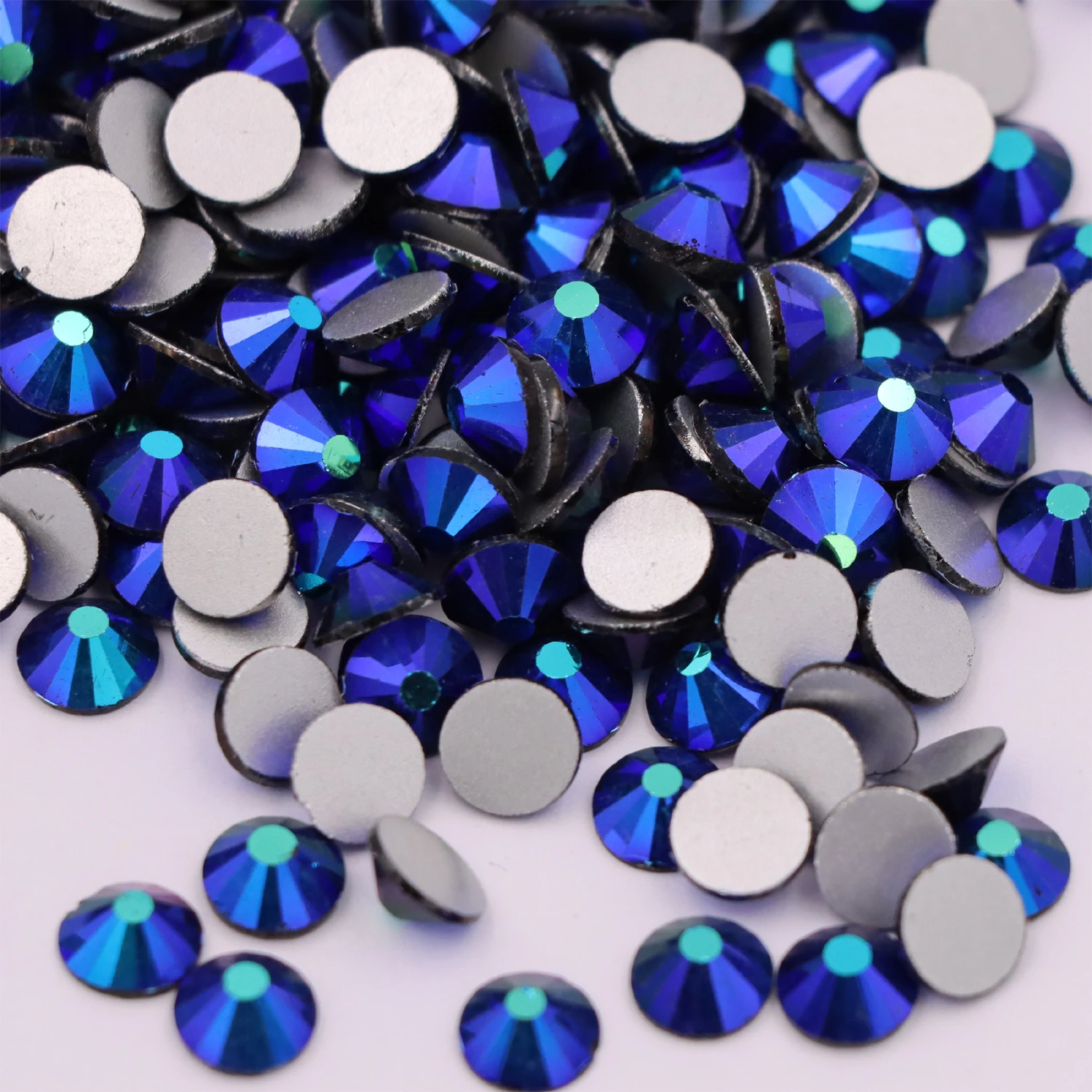 Beadsland Hotfix Rhinestones, 1440pcs Flatback Crystal Rhinestones for  Crafts Clothes DIY Decoration,Hematite, SS12, 3.0-3.2mm