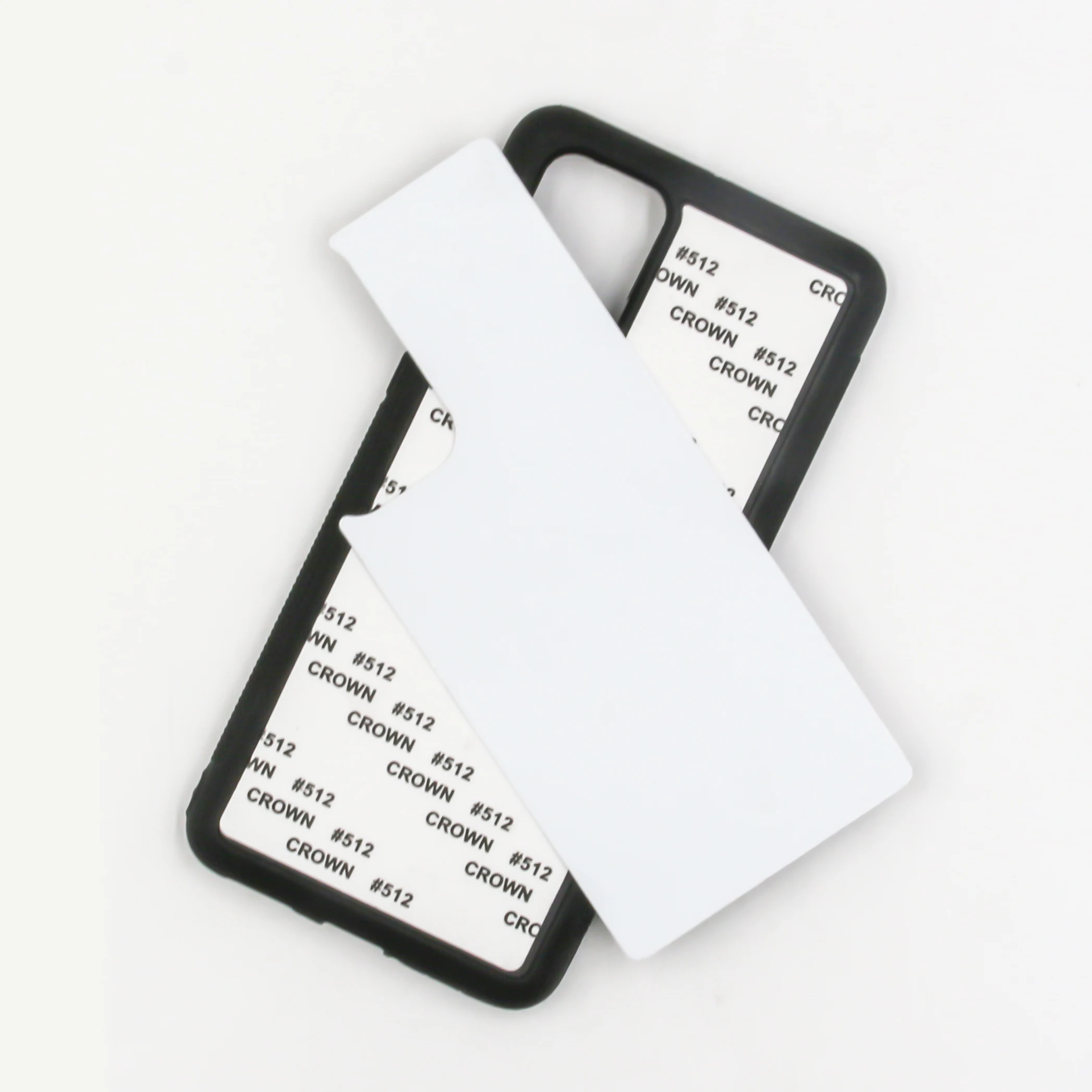 5pcs For Huawei Y5 Y6 Y9 2019 Sublimation Print Blank Tpu+pc Case With