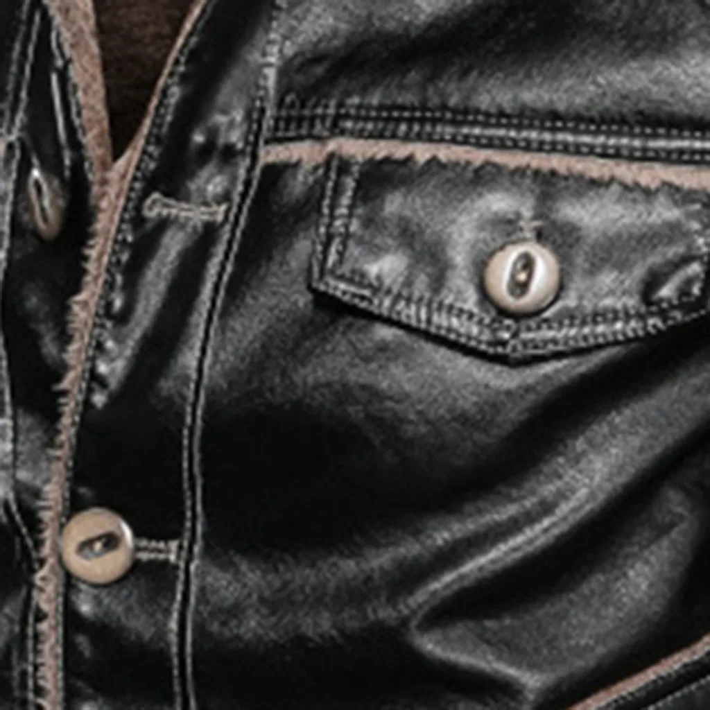 Erkek Монт veste homme chaqueta толстовка мужская осенне-зимняя винтажная куртка с отложным воротником из искусственной кожи erkek