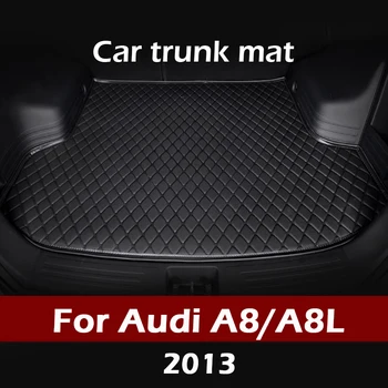 

MIDOON Car trunk mat for Audi A8/A8L 2013 cargo liner carpet interior accessories cover