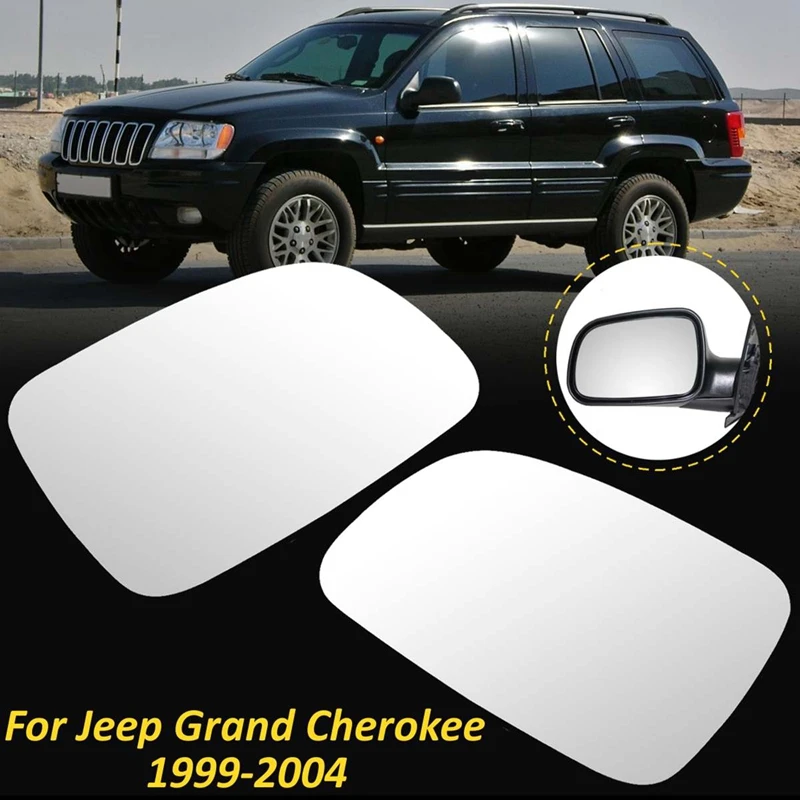 1 пара зеркало заднего вида для Jeep Grand Cherokee 1999 2000 2001 2002 2003 2004