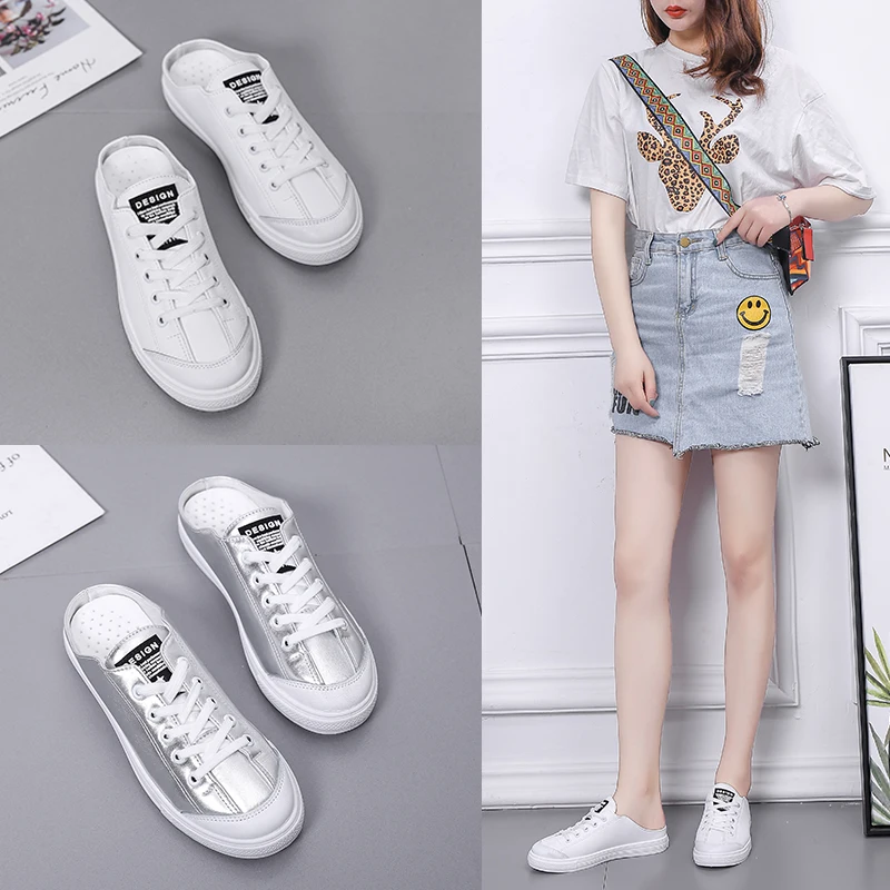 

Shoes Woman 2019 Socofy Flat Slippers Low Loafers Luxury Slides Platform Cover Toe New Soft Designer Summer Fabric Cross-tied