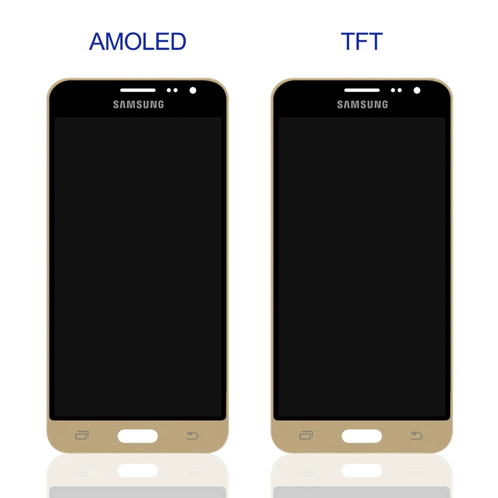 5,0 дюймов AMOLED j320f ЖК-дисплей для samsung Galaxy J3 J320 J320F J320H J320M J320FN ЖК-дисплей s Дисплей кодирующий преобразователь сенсорного экрана в сборе