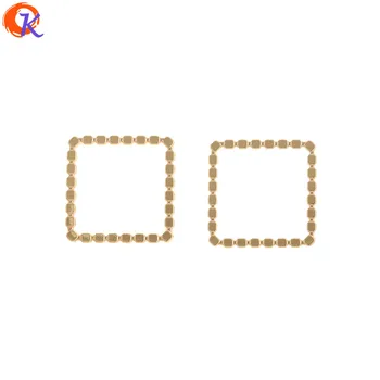 

Cordial Design 100Pcs 20*20MM Jewelry Accessories/DIY Making/Earrings Connectors/Geometry Shape/Hand Made/Earring Findings