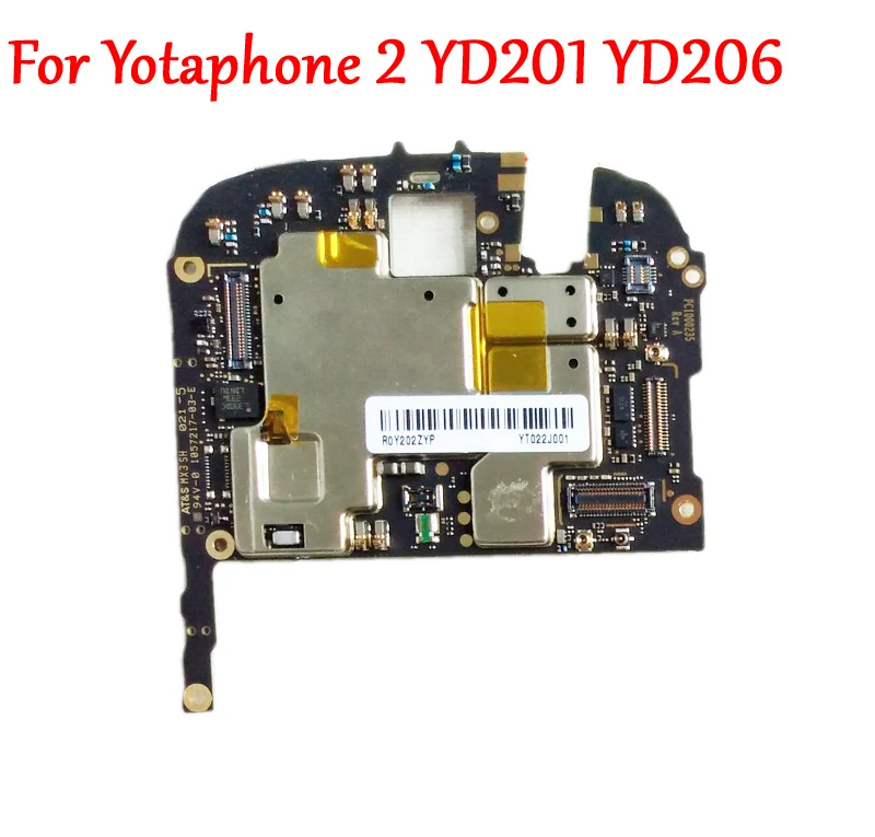 

Tested Full Work Unlock Motherboard For Yotaphone 2 YOTA YD201 YD206 Mainboard Logic Circuit Electronic Panel FPC