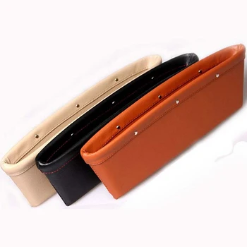

Car Seat Organizer Interior Seat Storage Bag Leather Organizador Accesorios Para Carro Coche Auto Organizer Baul Almacenamiento