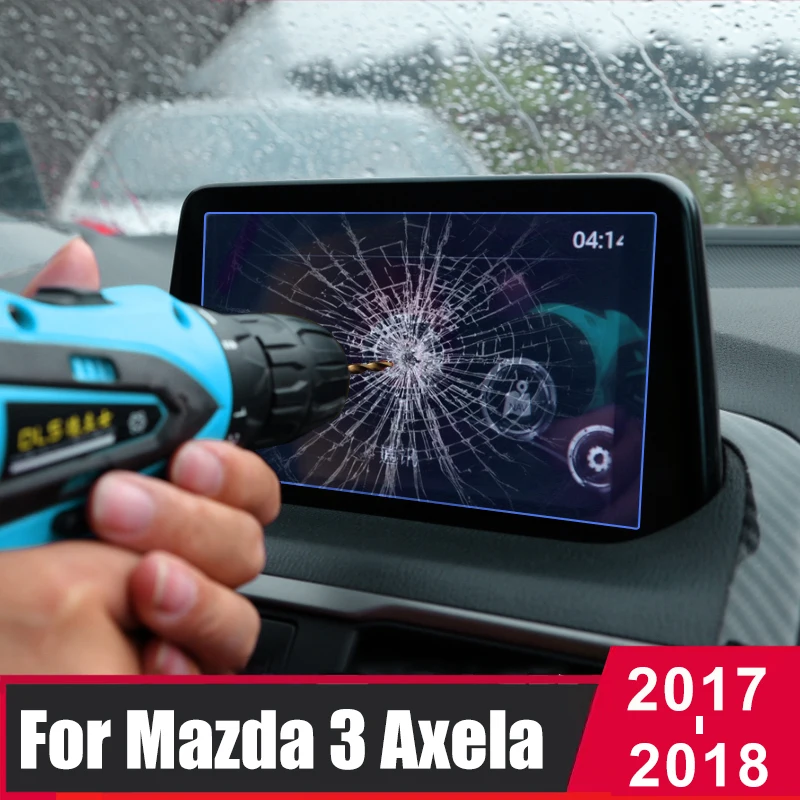 Для Mazda 3 Axela 2017 2018 закаленное стекло для автомобильной навигации Защитная пленка