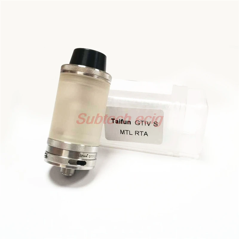 YFTK Taifun GT4 S MTL Rta Atomizer 23mm 316SS 3.5ML PSU tube Taifun GTIV S RTA Rebuildable Tank vs kayfun lite Taifun GTR rta