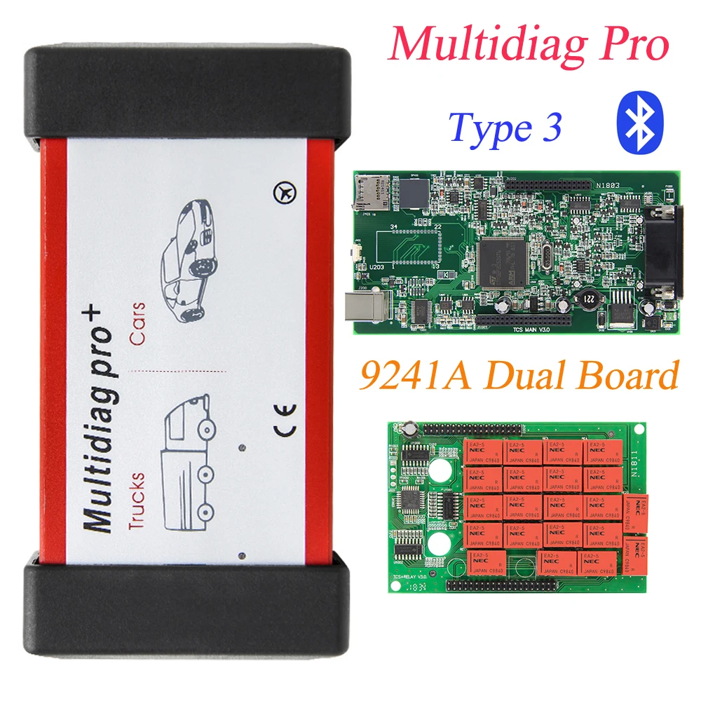 Multidiag pro+ Bluetooth USB. R1 keygen V3.0 реле NEC obd2 сканер автомобилей грузовиков OBDII диагностический инструмент c-dp tcs Автомобильный Кабель - Цвет: Multidiag Pro PLUS