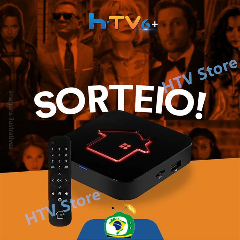 Ai tak pro 1 коробка HTV 6 Бразилия HTV6 + TV BOX TIGRE2 Коробка 5 BTV A2 A3 6PLUS Бразильский