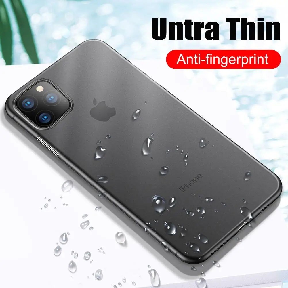 Ультратонкий Оригинальный Пластиковый Полипропиленовый чехол для iPhone 11 Pro Max 2019