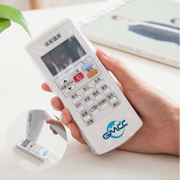 

Heat Shrink Film Clear Video TV Air Condition Remote Control Protector Cover Home Waterproof Protective Case 5 Packs/25Pcs