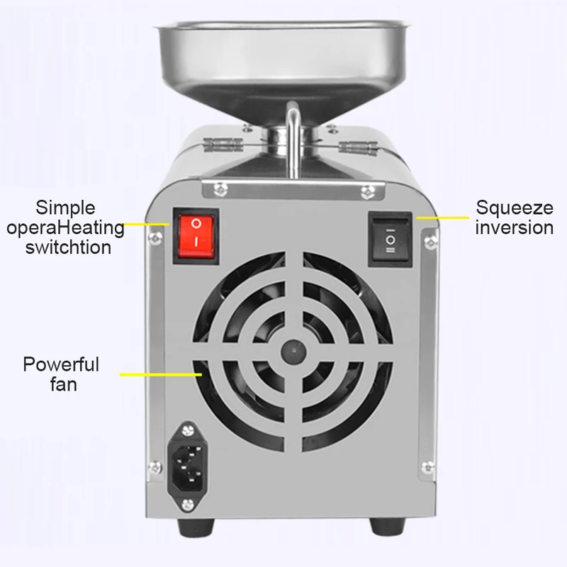 Автоматическая машина для холодного отжима масла семена подсолнечника экстрактор масла 110/220 В коммерческий пресс для масла er