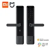 Xiaomi-cerradura de puerta inteligente, 6 métodos de desbloqueo, bloqueo de seguridad antiinserto, función de timbre electrónico, enlace inteligente ► Foto 1/5