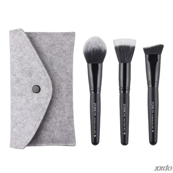 

3pcs Pro Makeup Brush Face Base Liquid Foundation Cosmetic Tool T4MB