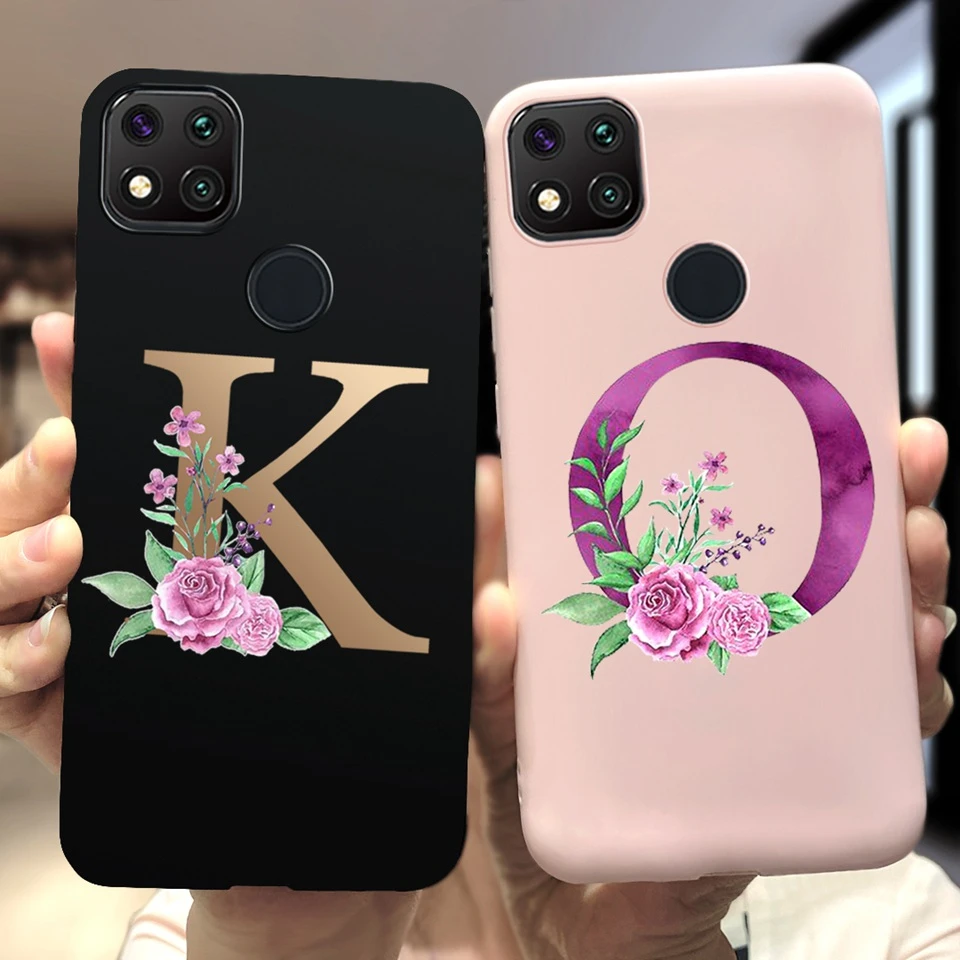 For Xiaomi Redmi 9c Nfc Case Fashion Letters Painted Cover Soft Silicone Phone Case For Redmi Note9 Redmi9c 9a 9 C Case Fundas Phone Case Covers Aliexpress