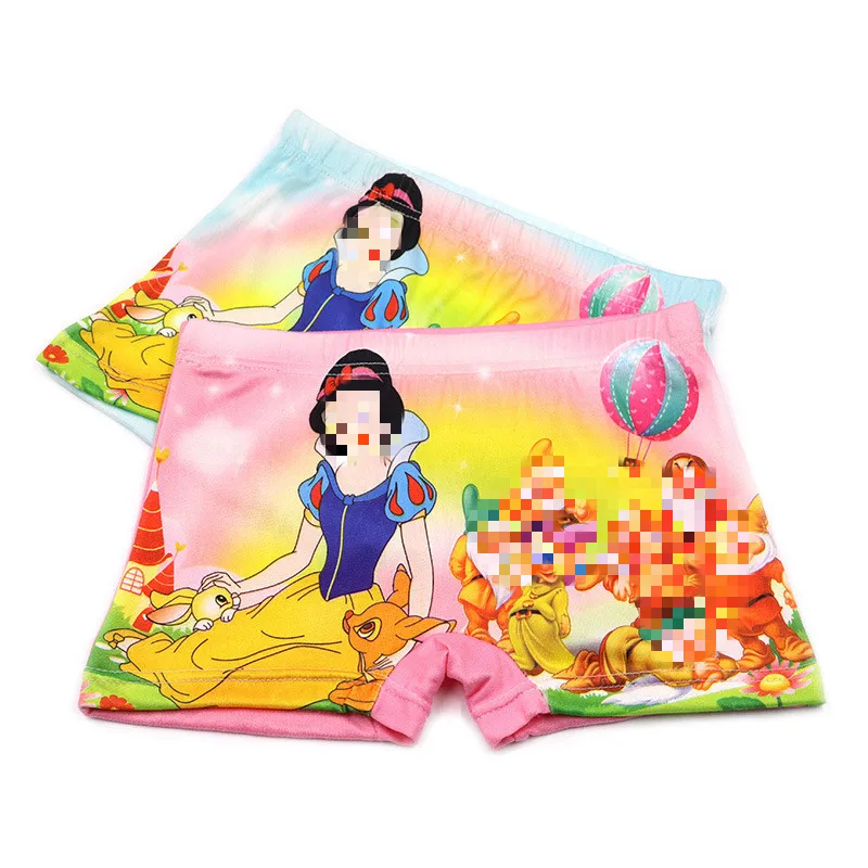 5 шт./партия, трусы-боксеры для девочек, детские трусики с рисунком, детское нижнее белье, милые хлопковые трусики принцессы для малышей, одежда для девочек