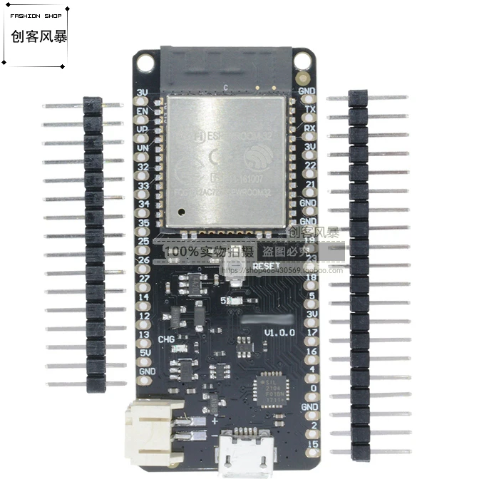 

D1 LOLIN32 V1.0.0 ESP32 Wifi and Bluetooth Module Development Module CP2104 Development Board