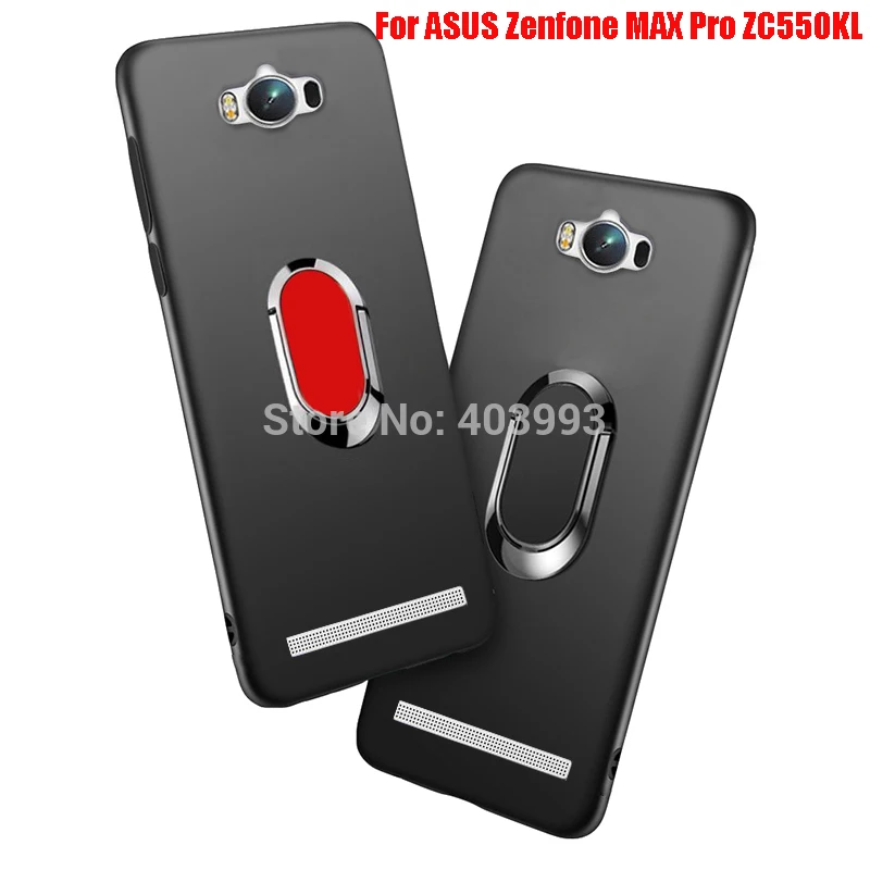 Защитный чехол для ASUS Zenfone MAX Pro ZC550KL Z010D Z010DA матовый с кольцом на палец 5 дюйма Для ZC
