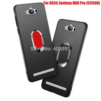 

Cases For ASUS Zenfone MAX Pro ZC550KL Z010D Z010DA 5.5" Finger Ring Magnet Matte Protector Case For Zenfone MAX ZC 550KL Coque