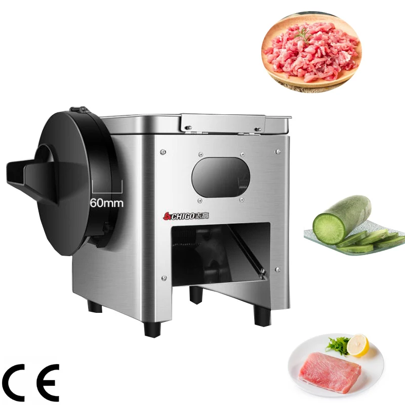 

Commercial Meat Cutter Home-business dual-use Electric Meat Slicer Stainless Steel Cutter Fish Fillet Shredded